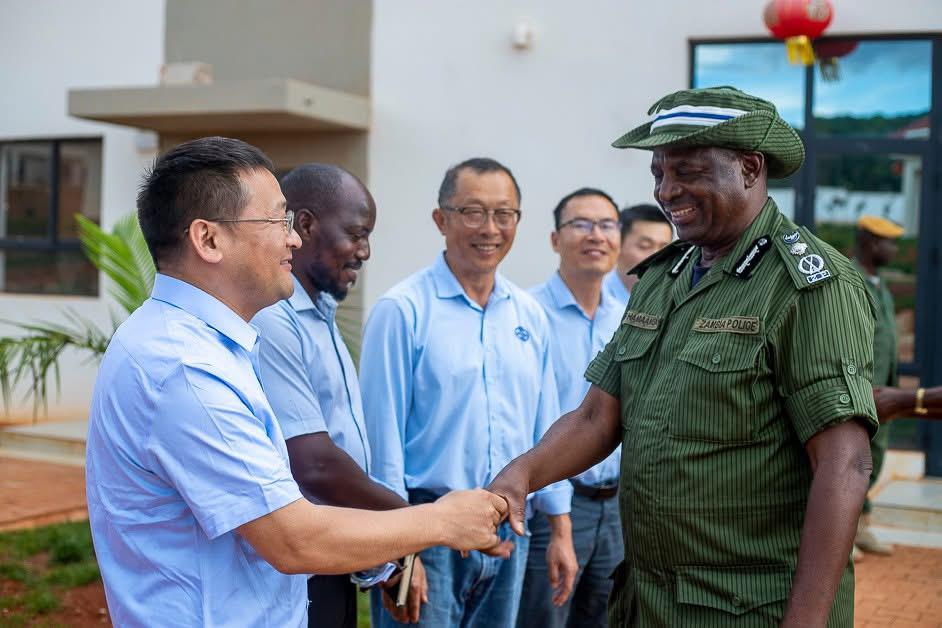 贊比亞警察總署副署長一行到訪中礦卡通巴礦山調研指導